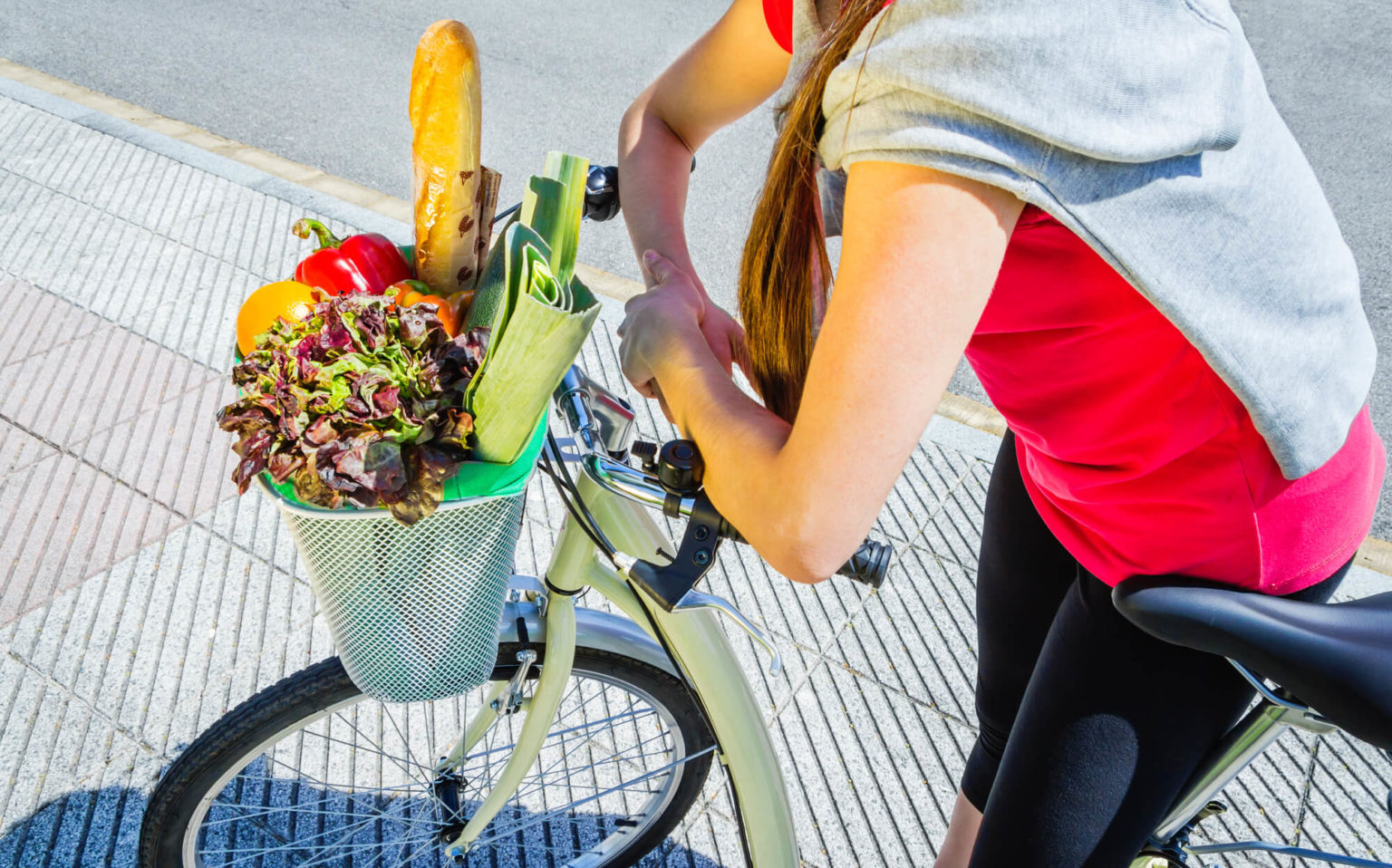 bicycle grocery basket